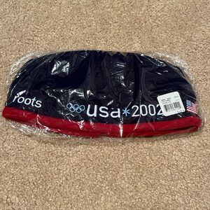 Vintage Roots USA 2002 Olympics Hat NWT